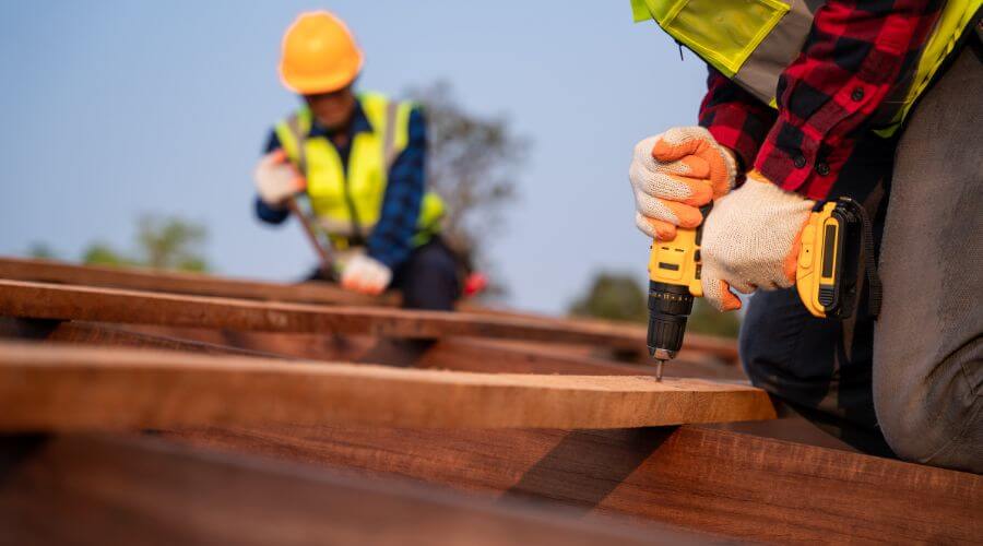 Professional gutter cleaning in Bronson, KS